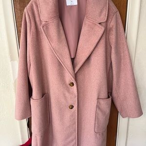 3xl pink old navy coat